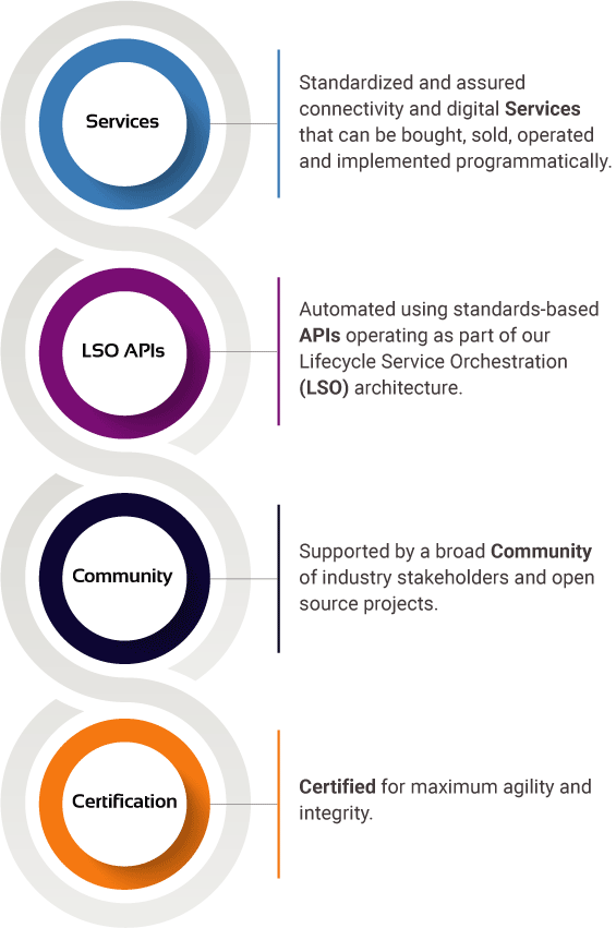 MEF 3.0 Global Service Framework Diagram